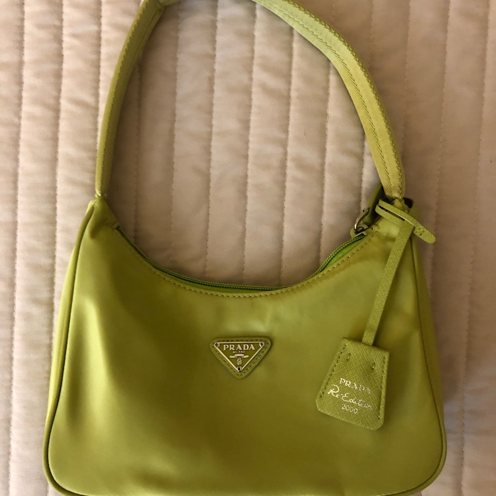 Light Green Nylon Bag
